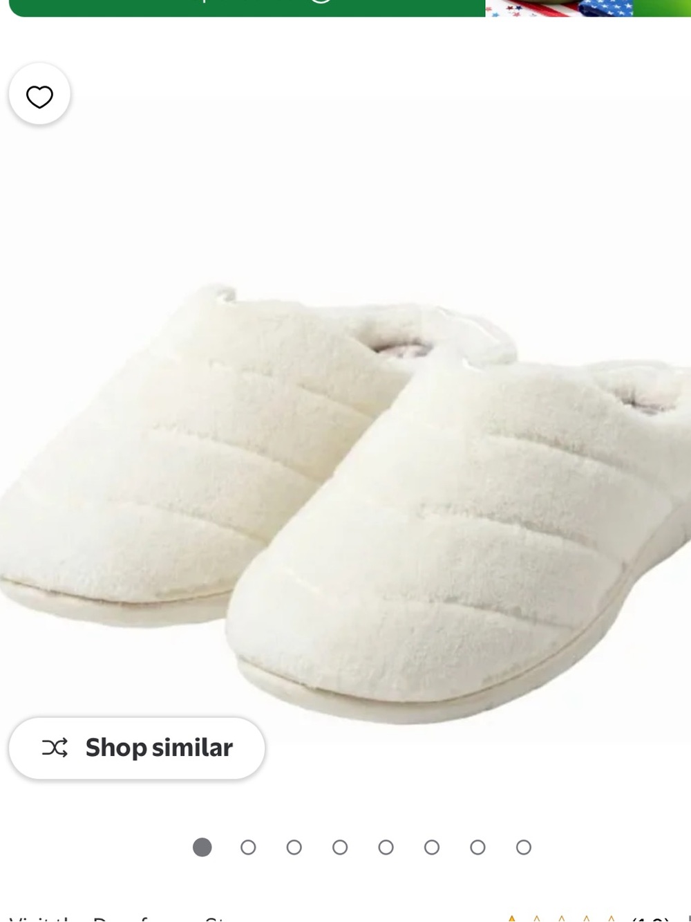 Dearfoams Women's Indoor/Outdoor
Slippers